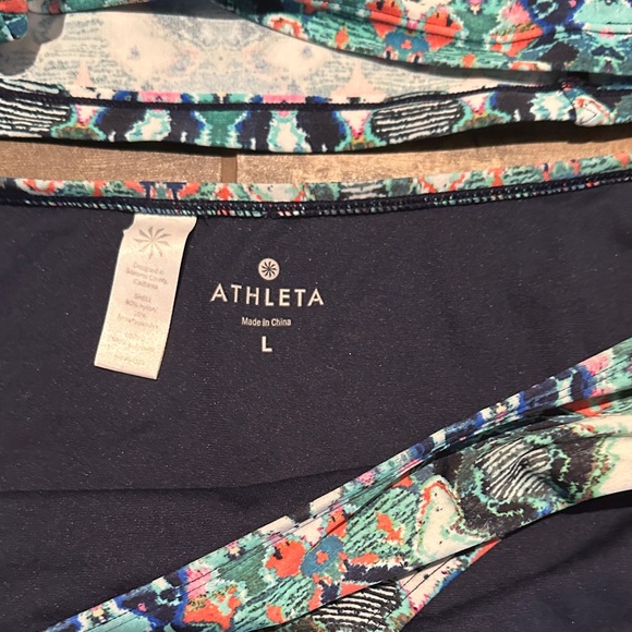 Athleta Multicolor Patterned Tankini Set - Picture 4 of 8
